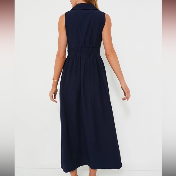 POMANDER PLACE
Navy Sleeveless Noelle Maxi Dress - Picture 4 of 11